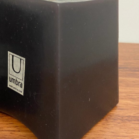 Umbra Purple/Eggplant Large Block Candles ~ Set of 2 - Picture 6 of 9